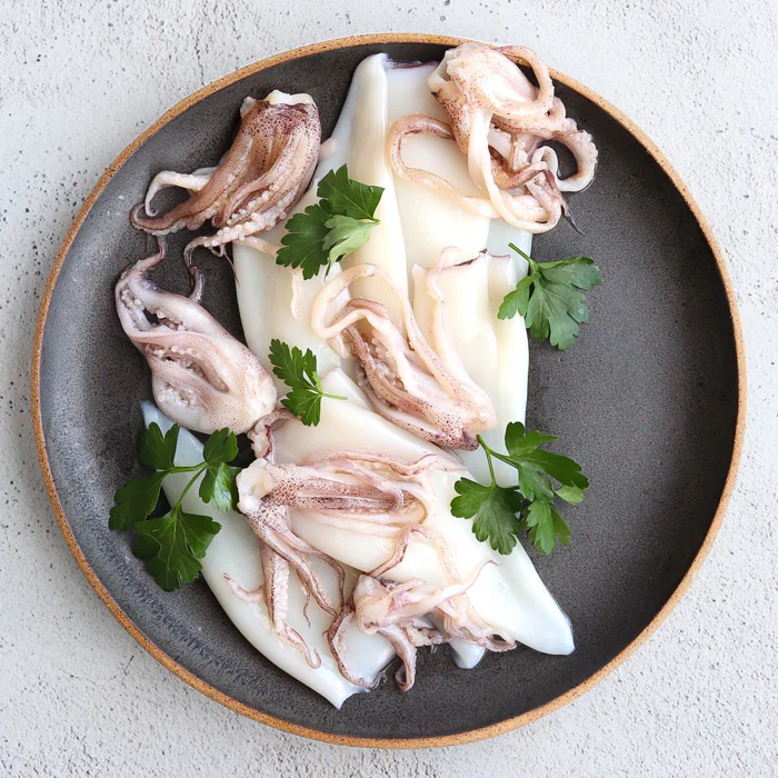 New England Squid (2.5 lb) — Cleaned, Flash-Frozen Calamari