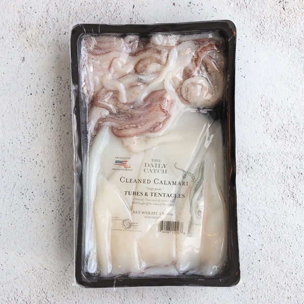 New England Squid (2.5 lb) — Cleaned, Flash-Frozen Calamari - Image 2