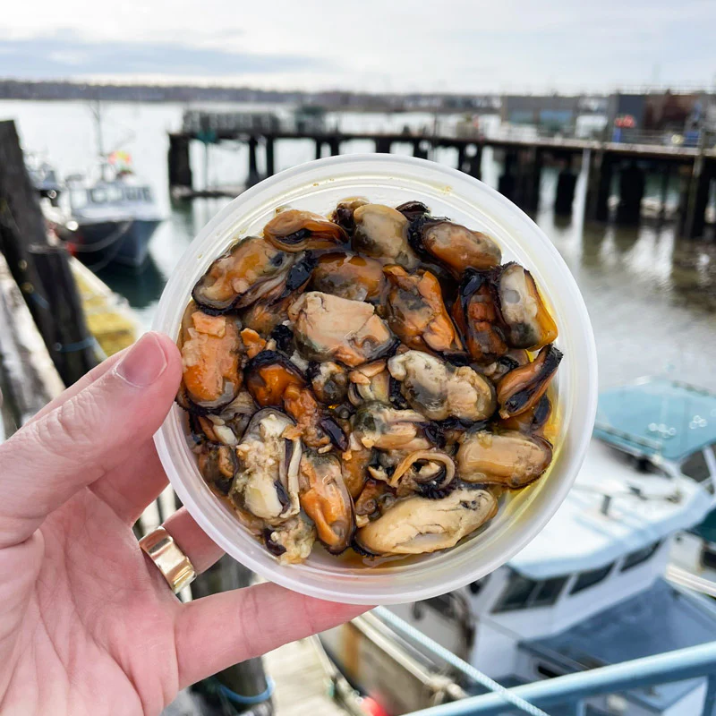 Dunstan Smoked Maine Mussels (8 Oz Cup) - Image 2